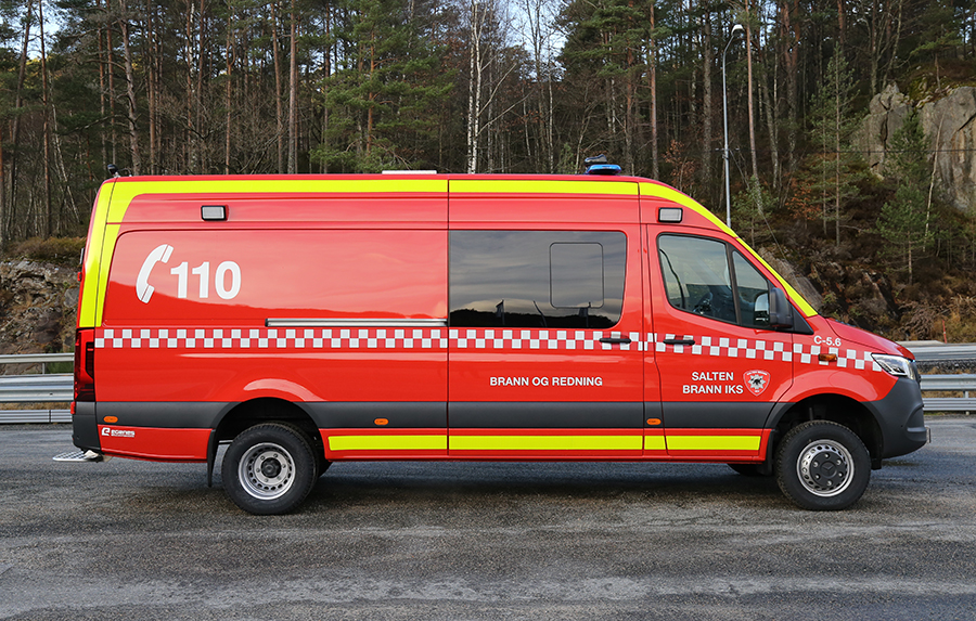 New incident support unit to Salten Brann IKS
