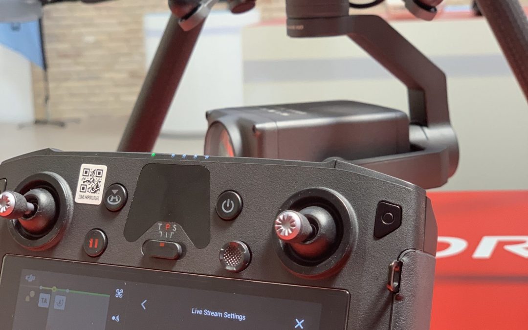 Hands-on med live streaming på DJI Smart Controller fjernkontrollen