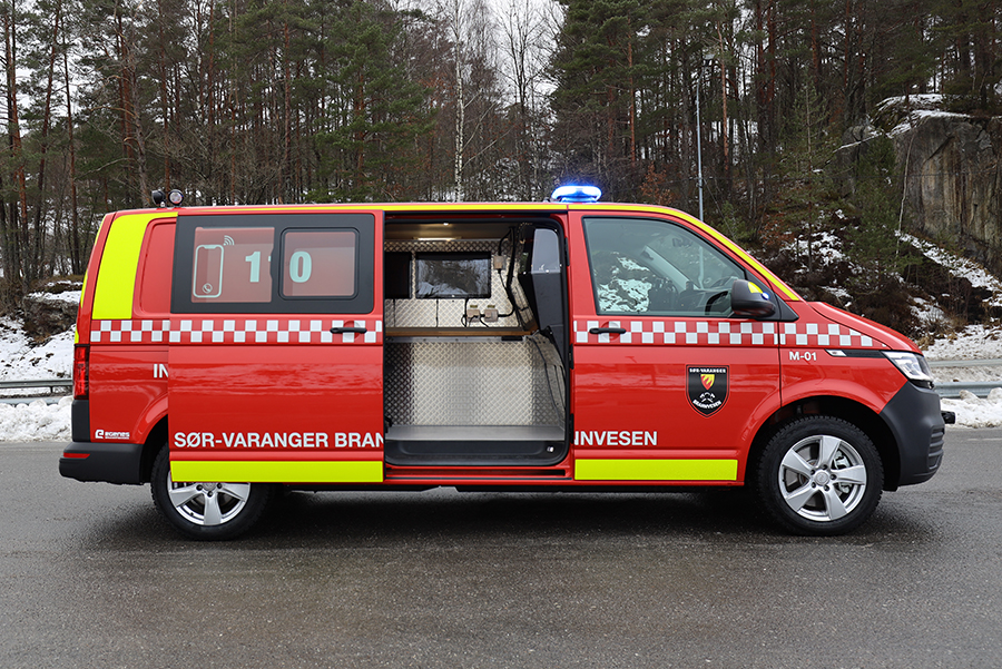 Ny indsatslederbil til Sør-Varanger Brandvæsen